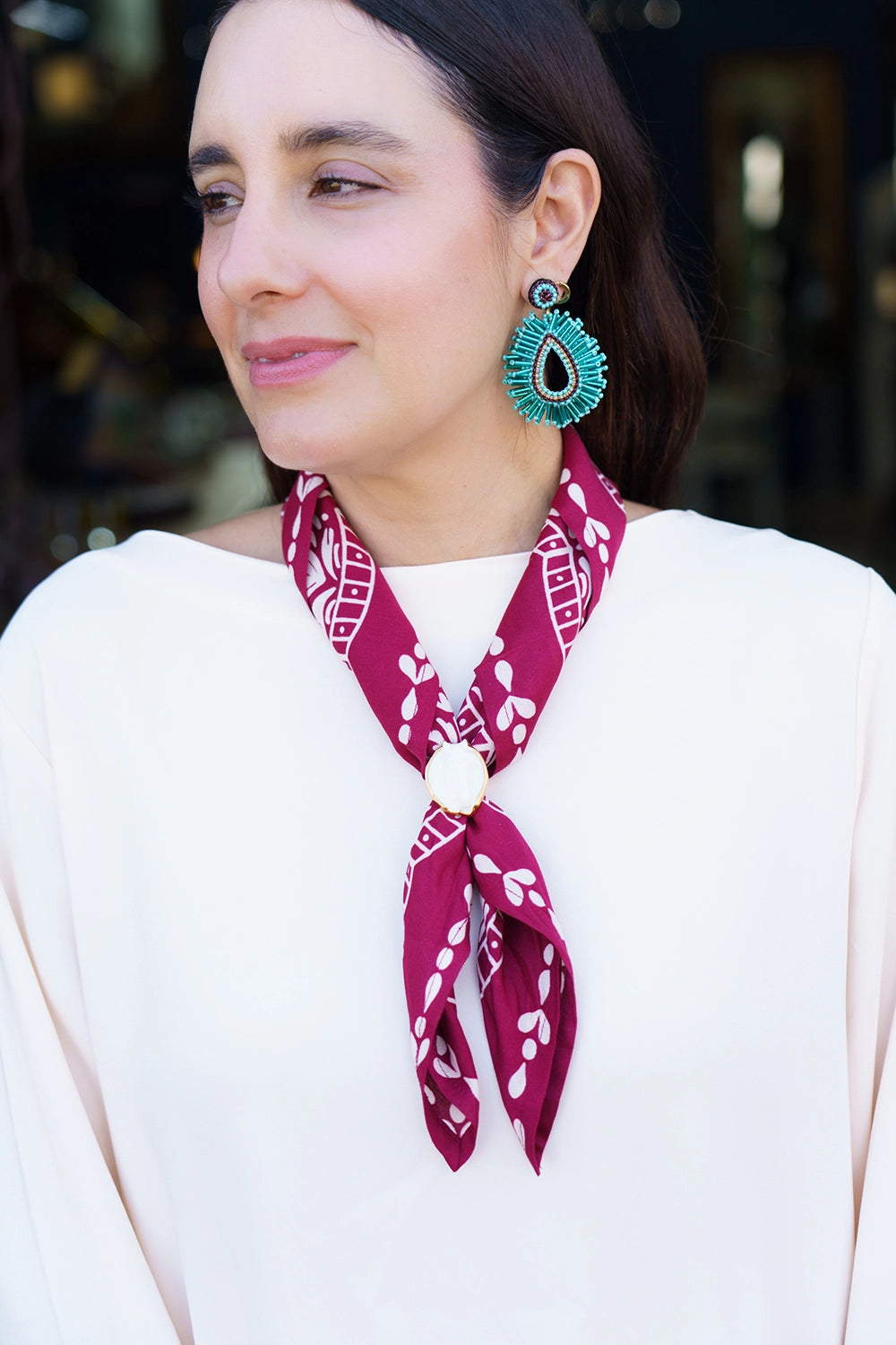 Porcelain Horse Bandana Slider - Accessories