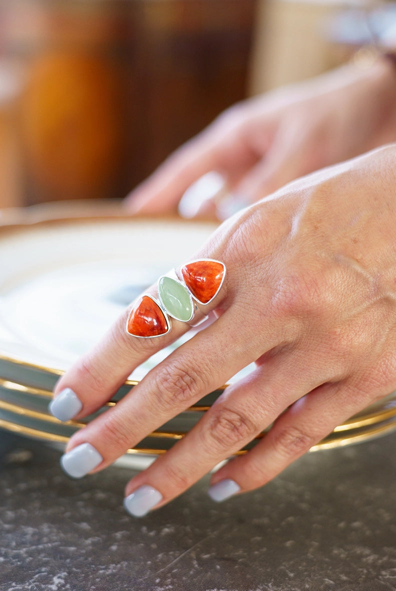Sienna Jade Ring - RINGS