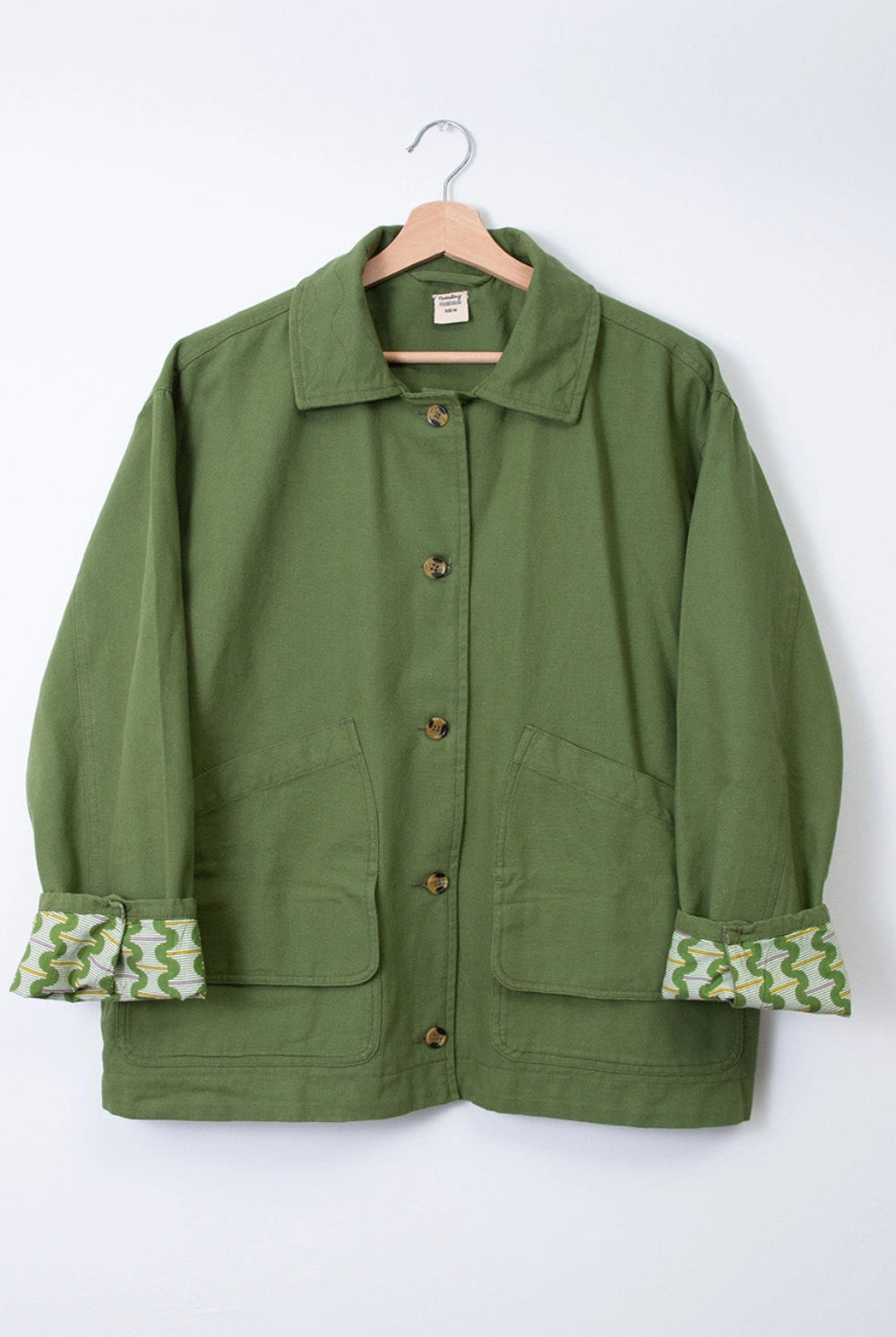 Barn Jacket Olive - APPAREL