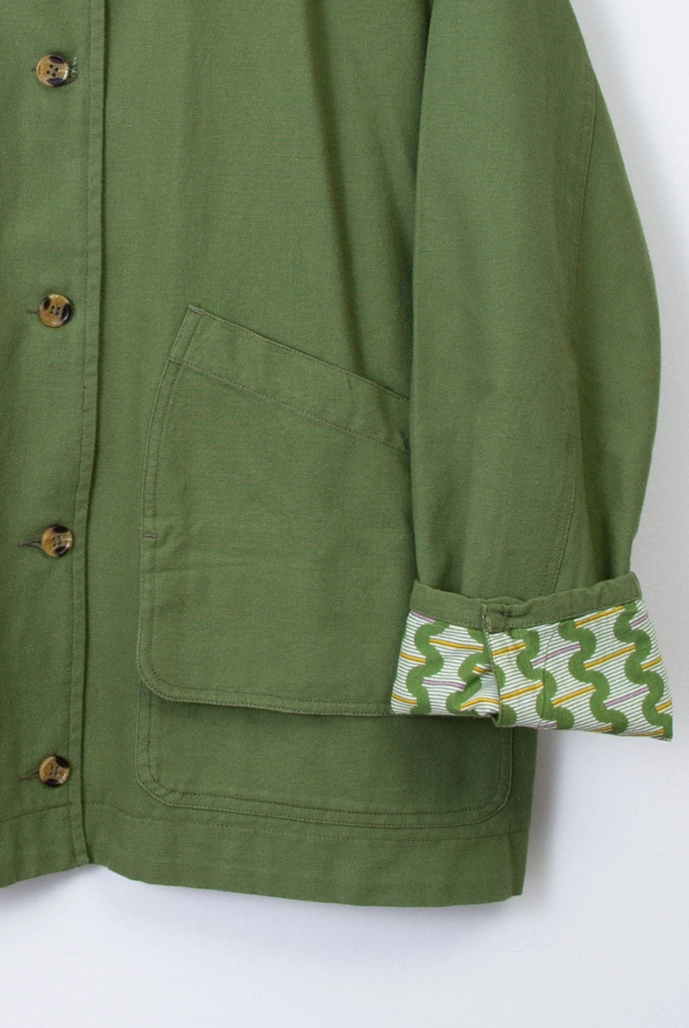 Barn Jacket Olive - APPAREL