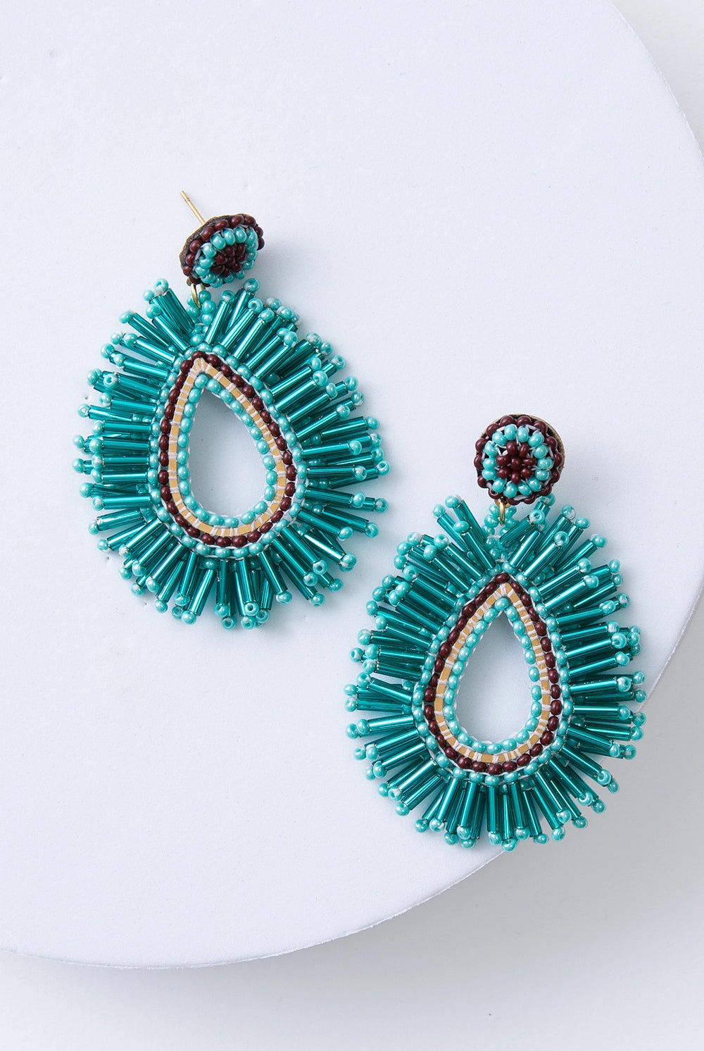 Carnaval Earrings Turquoise - EARRING