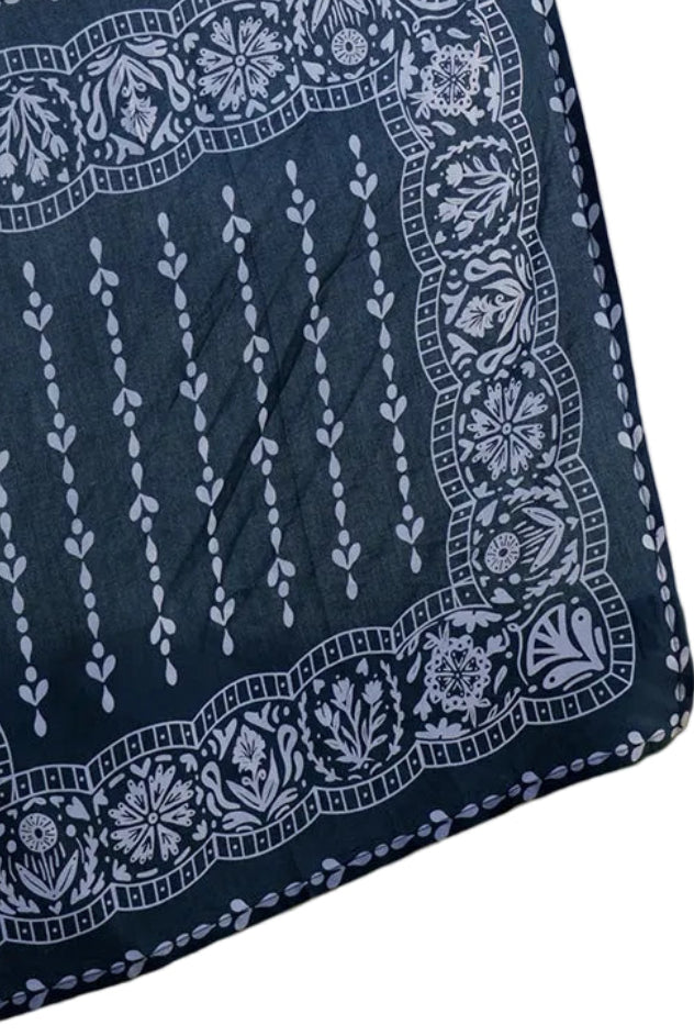 Garden Bandana Navy - Accessories
