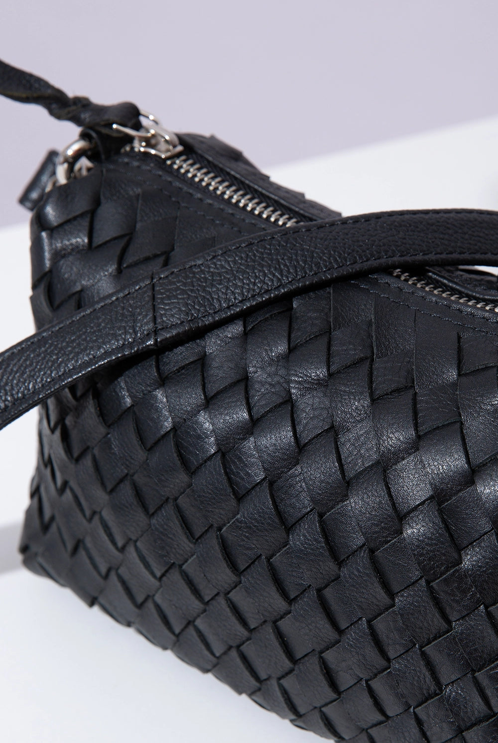 Essential Mini Woven Leather - HANDBAGS