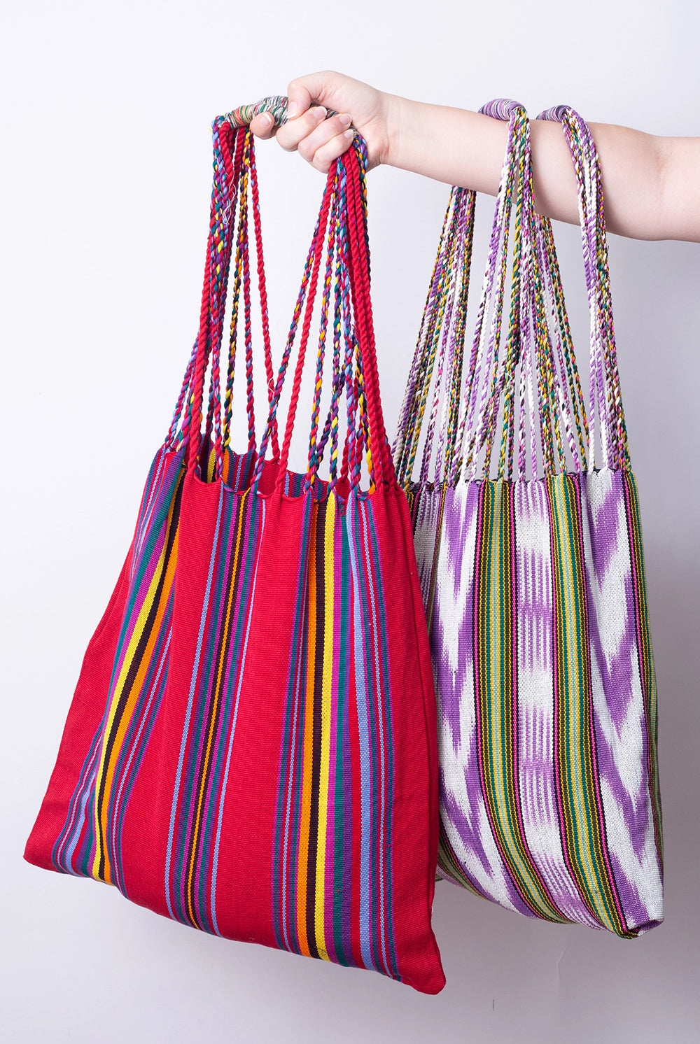 Guatemalan Woven Tote Bags - Handbags