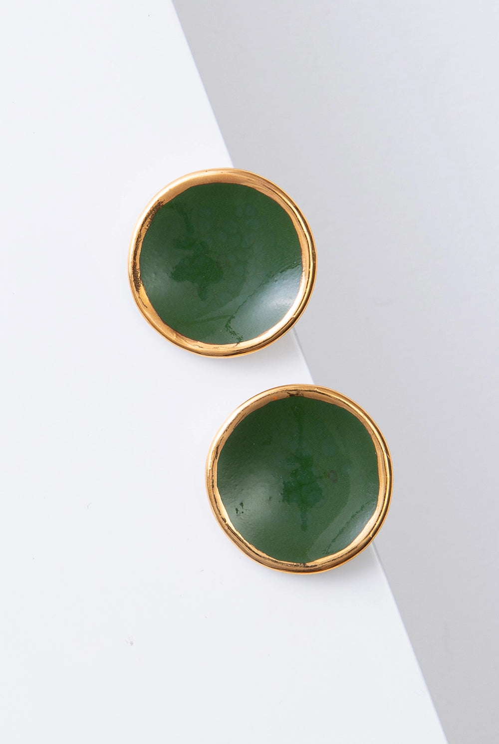 Mini Halo Earrings Cilantro - EARRING