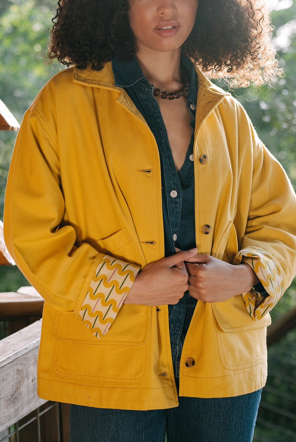 Barn Jacket Marigold - APPAREL