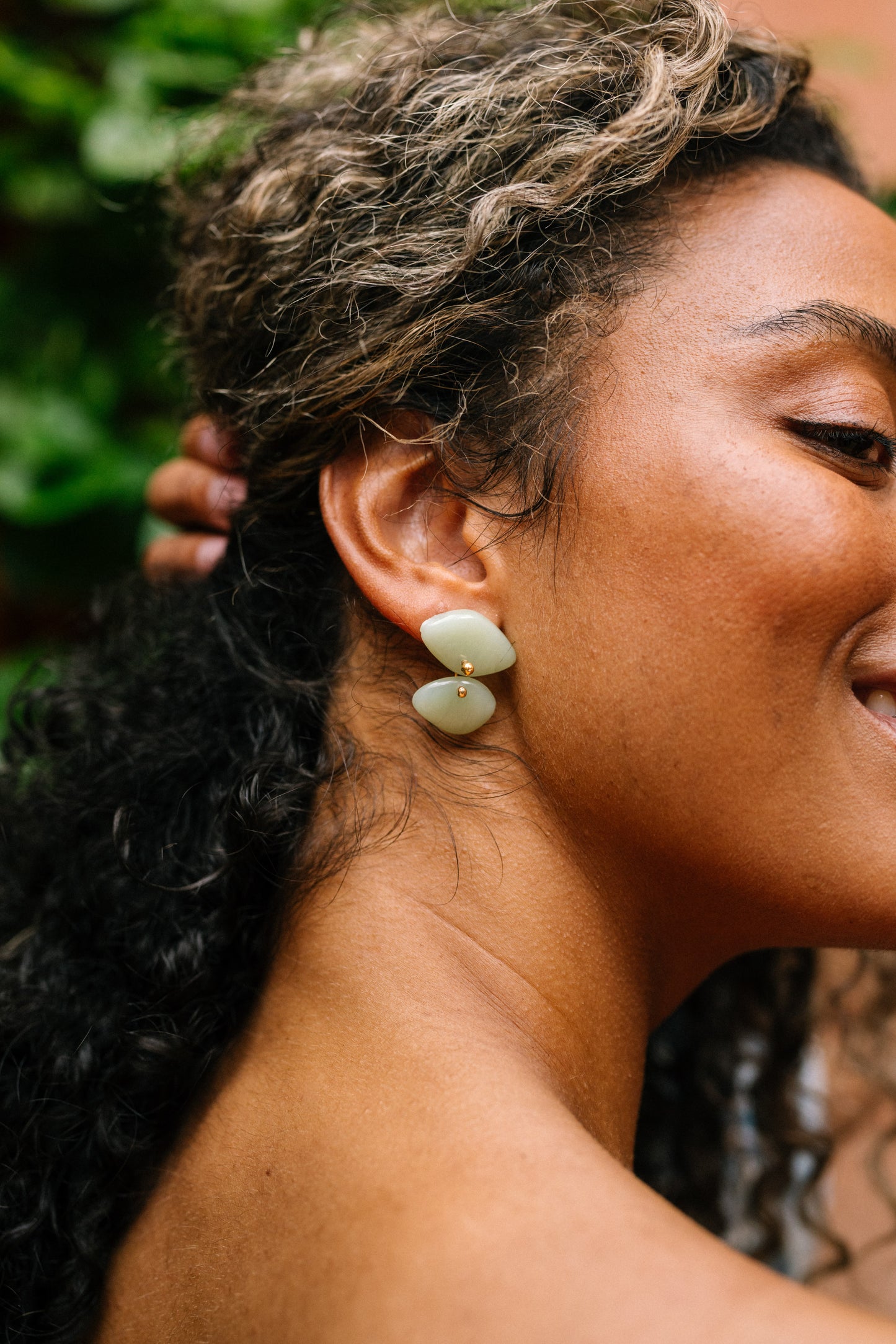 Lilypad Earrings