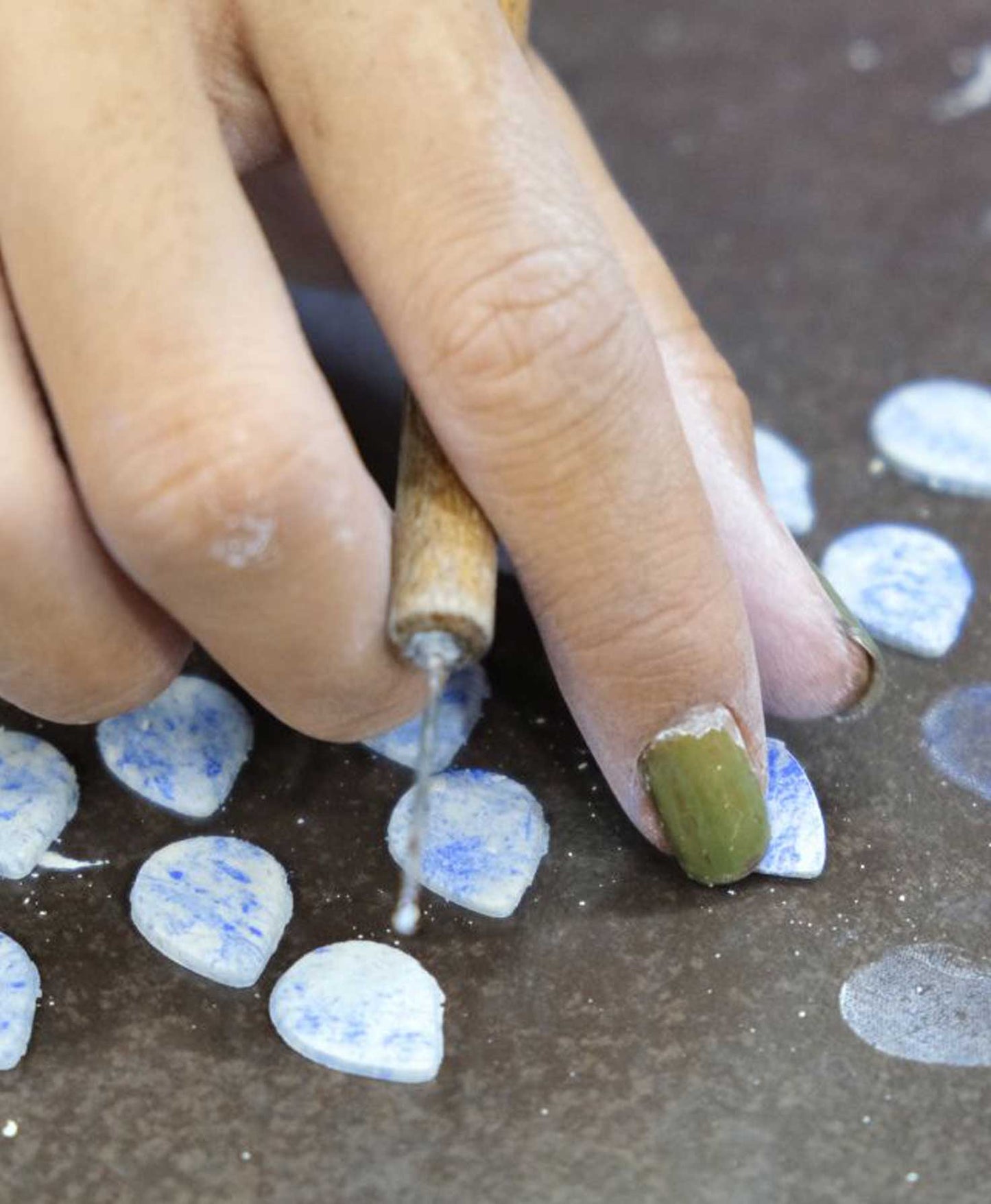 Marbled Sky Studs