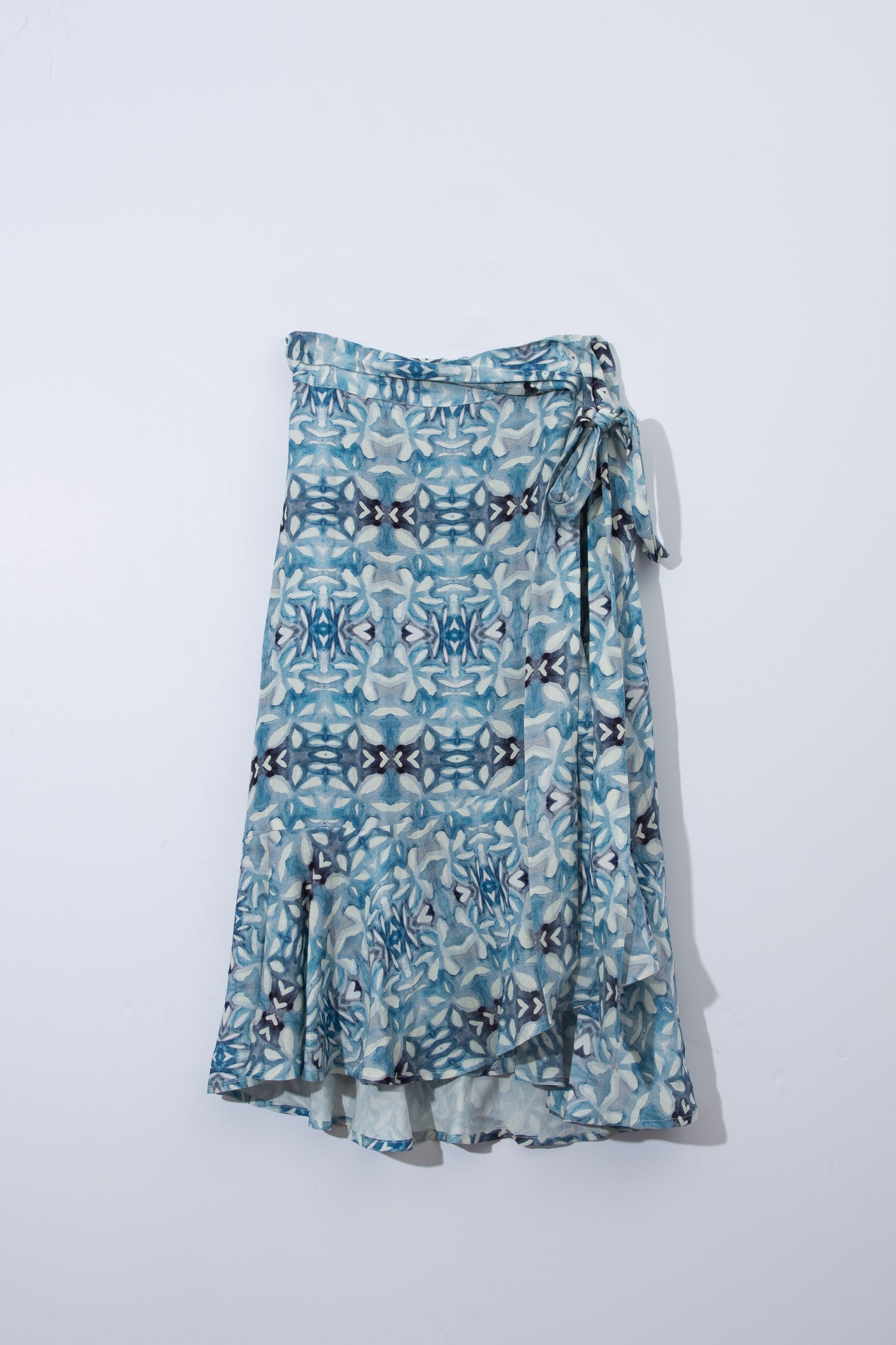 Ruffle Wrap Skirt, Santorini