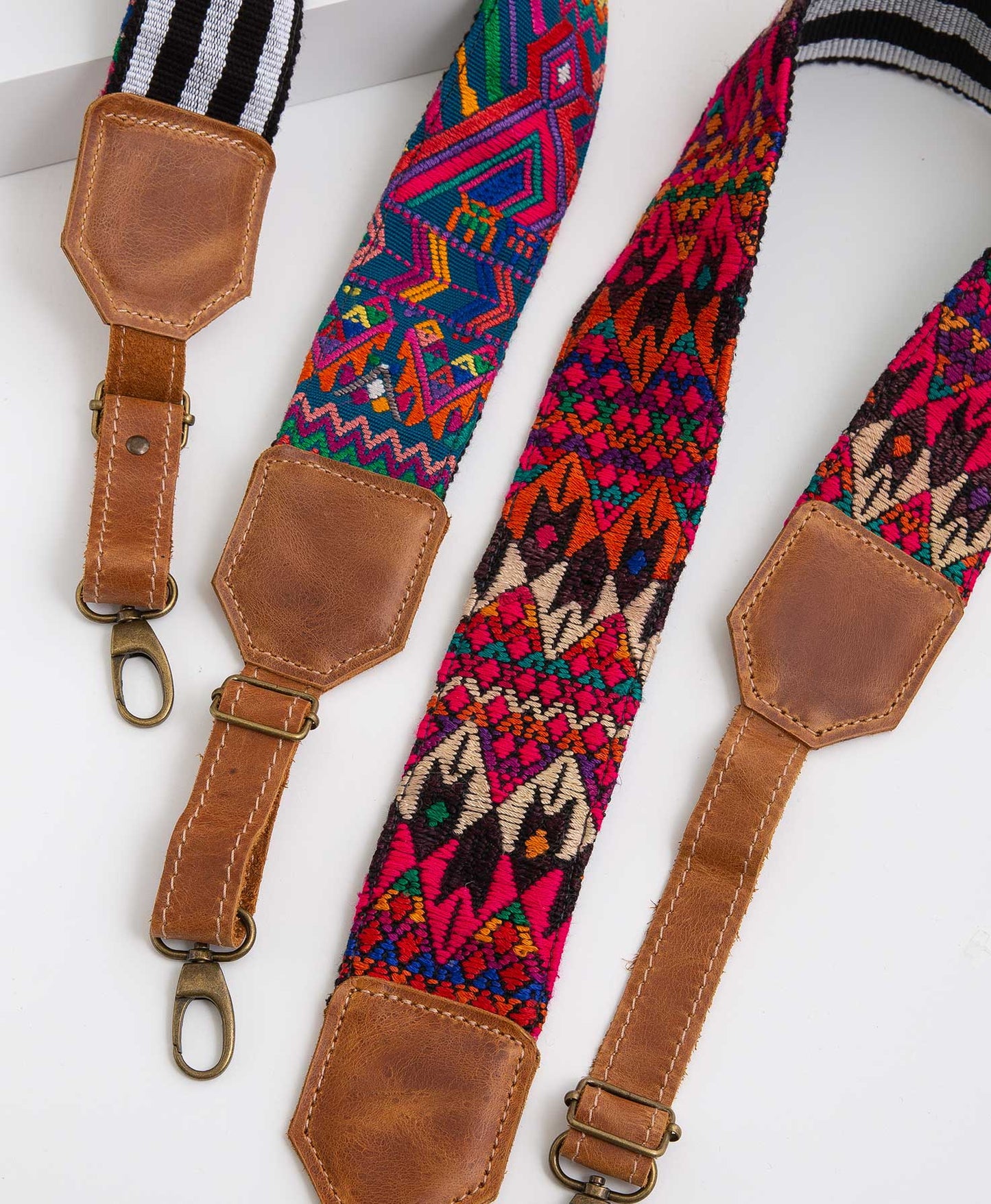 Vivid Embroidered Strap, Assorted