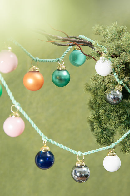 Glass Globe Garland