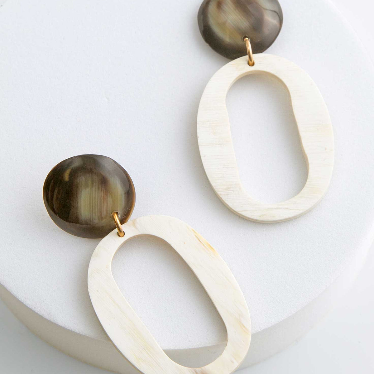 Ankole Horn Earrings