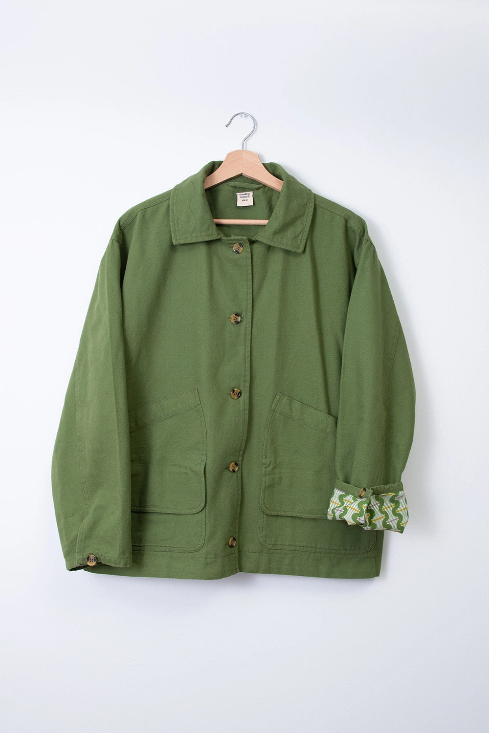Barn Jacket Olive - APPAREL