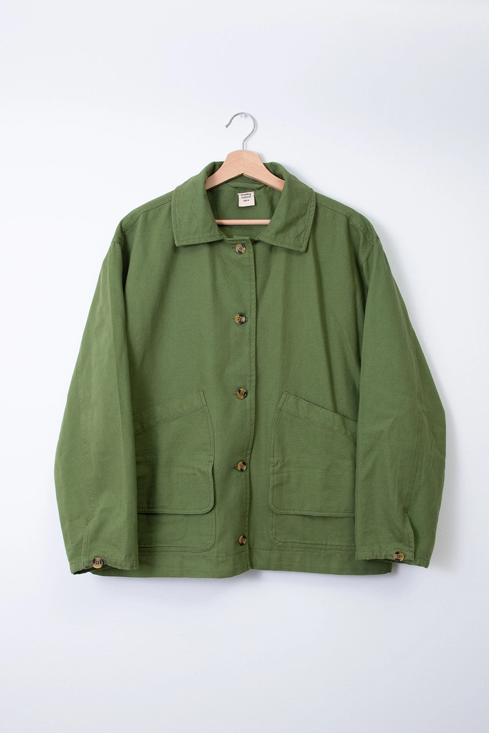 Barn Jacket Olive - APPAREL