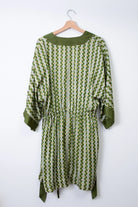 Belted Robe Olive - APPAREL