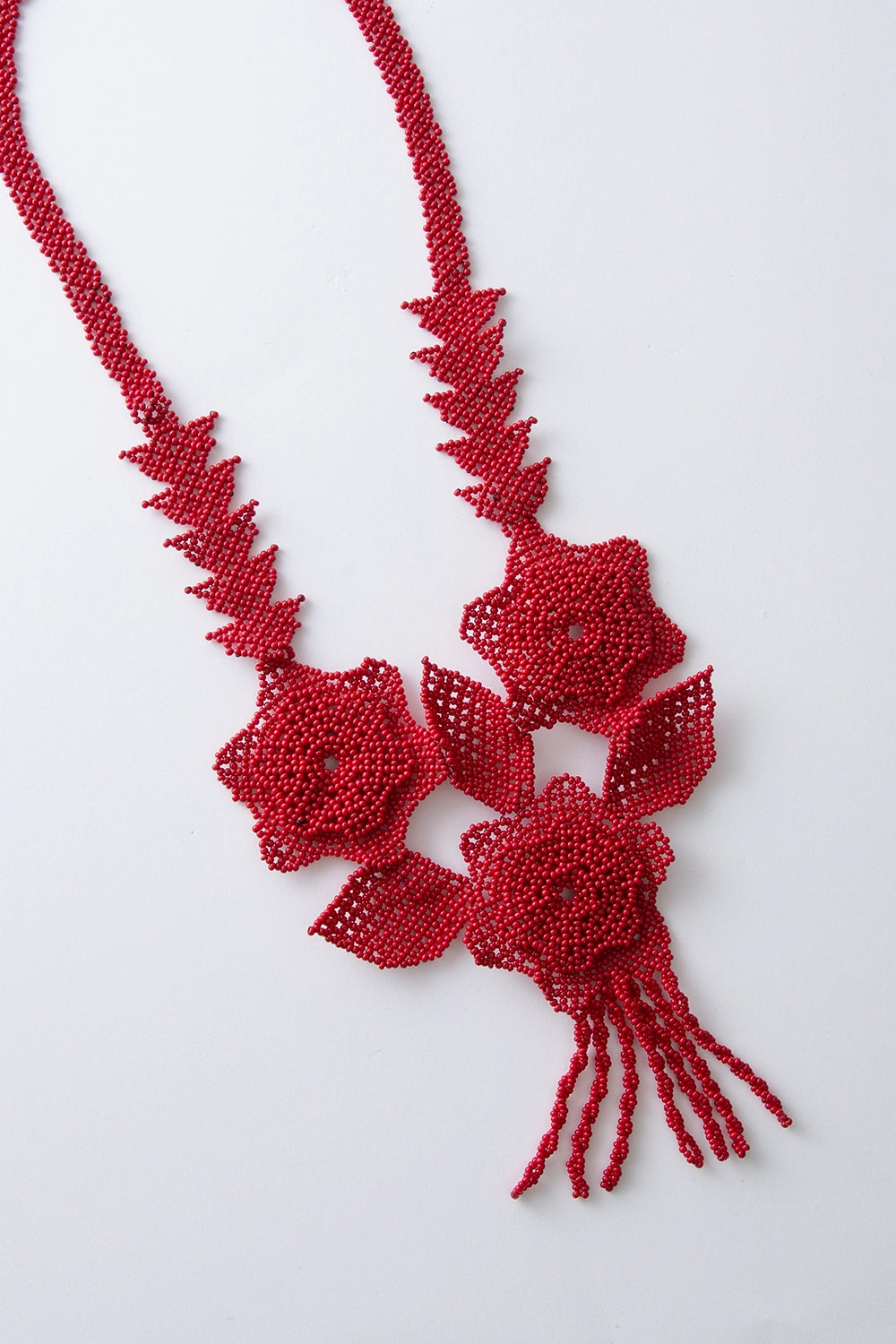 Botanica Necklace Red - Necklaces