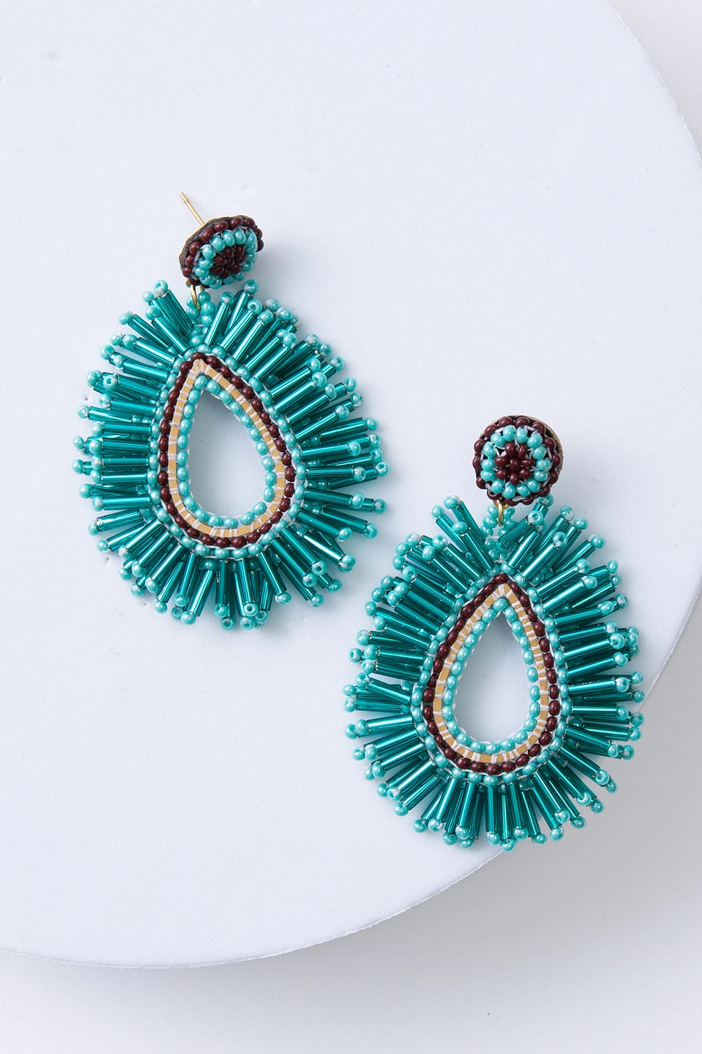 Carnaval Earrings Turquoise - EARRING
