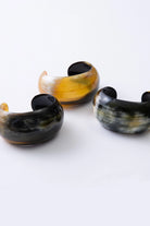 Carved Horn Cuff - BRACELETS