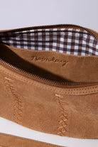Crescent Sling Western Suede - HANDBAGS