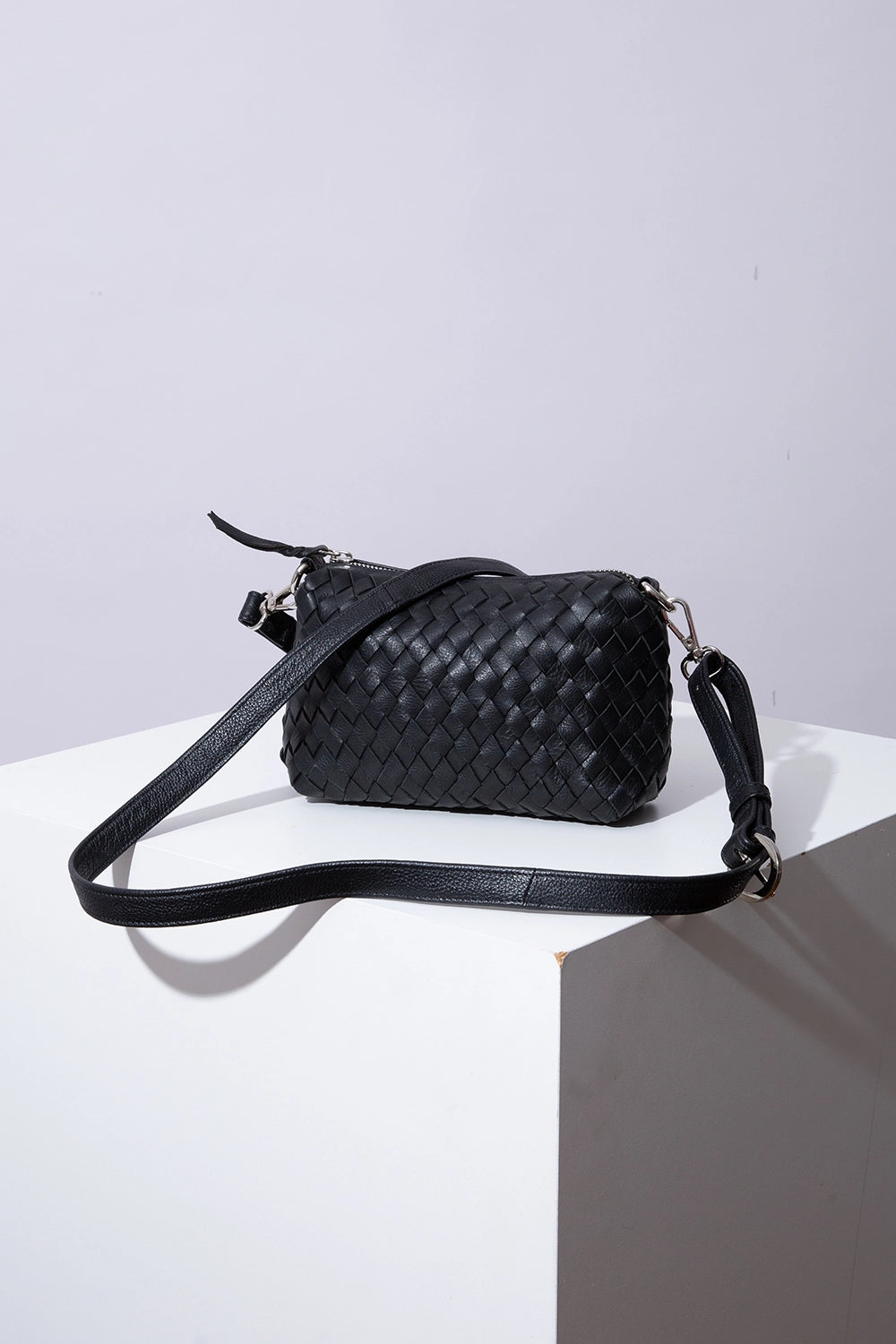 Essential Mini Woven Leather - HANDBAGS