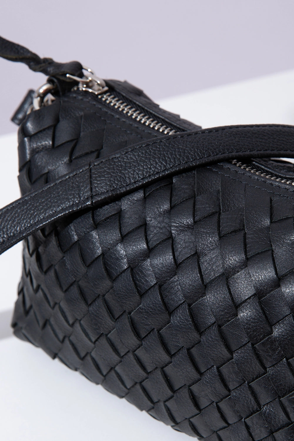Essential Mini Woven Leather - HANDBAGS
