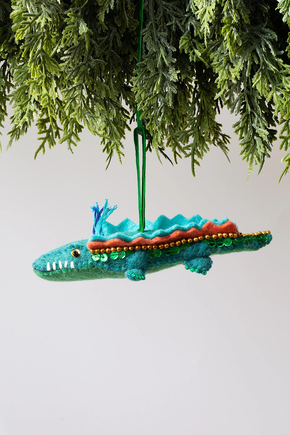 Glitzy Gator Ornament - Ornament/Decor