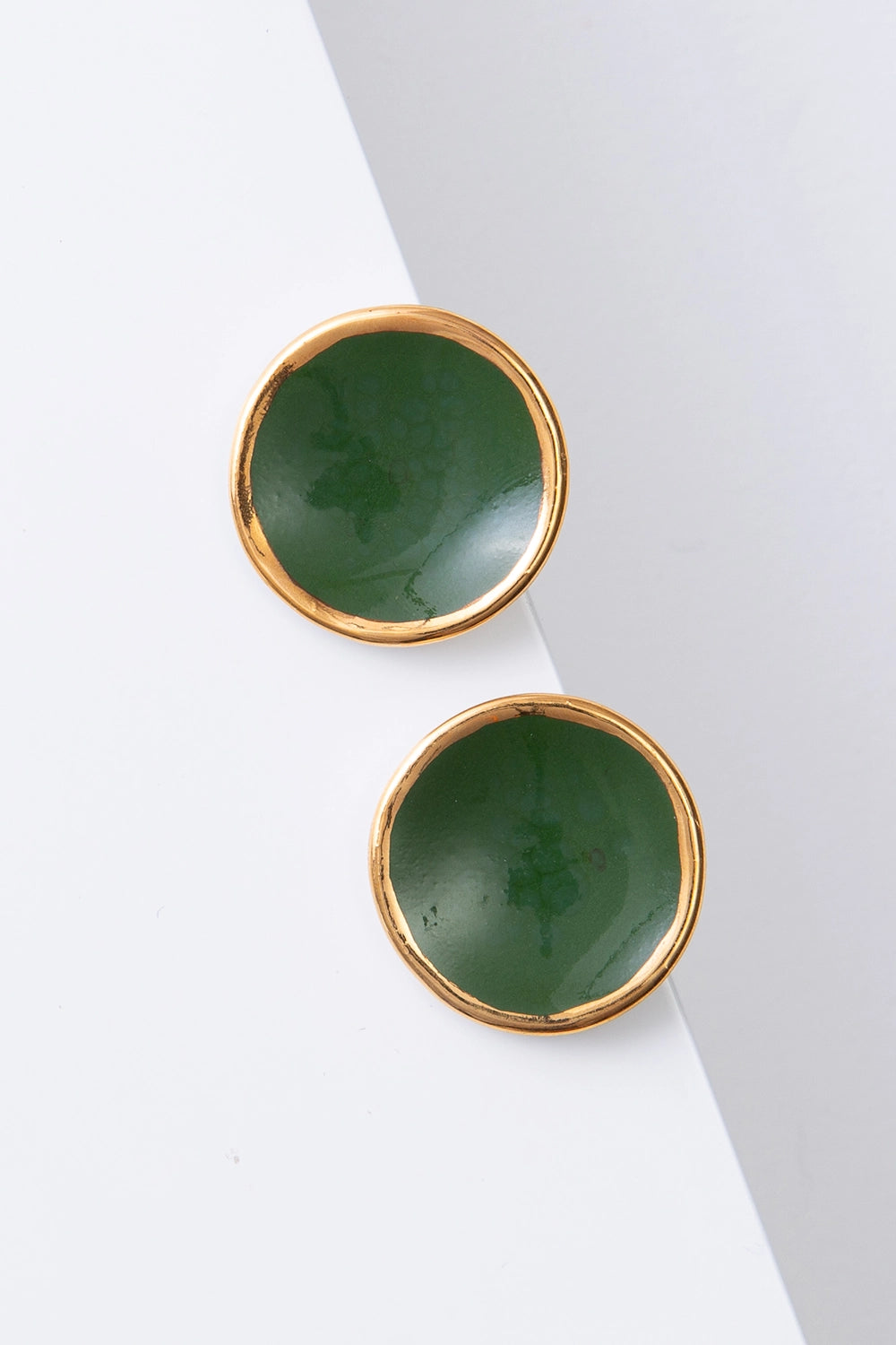 Mini Halo Earrings Cilantro - EARRING