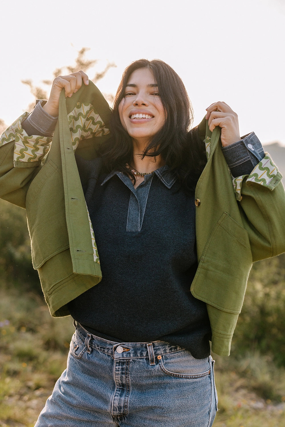 Barn Jacket Olive - APPAREL
