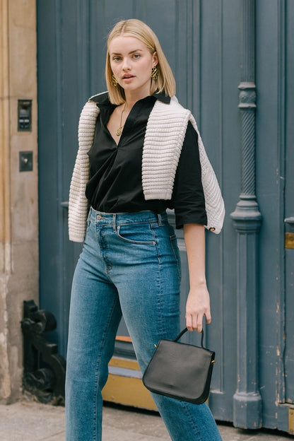 Black Breezy Tunic