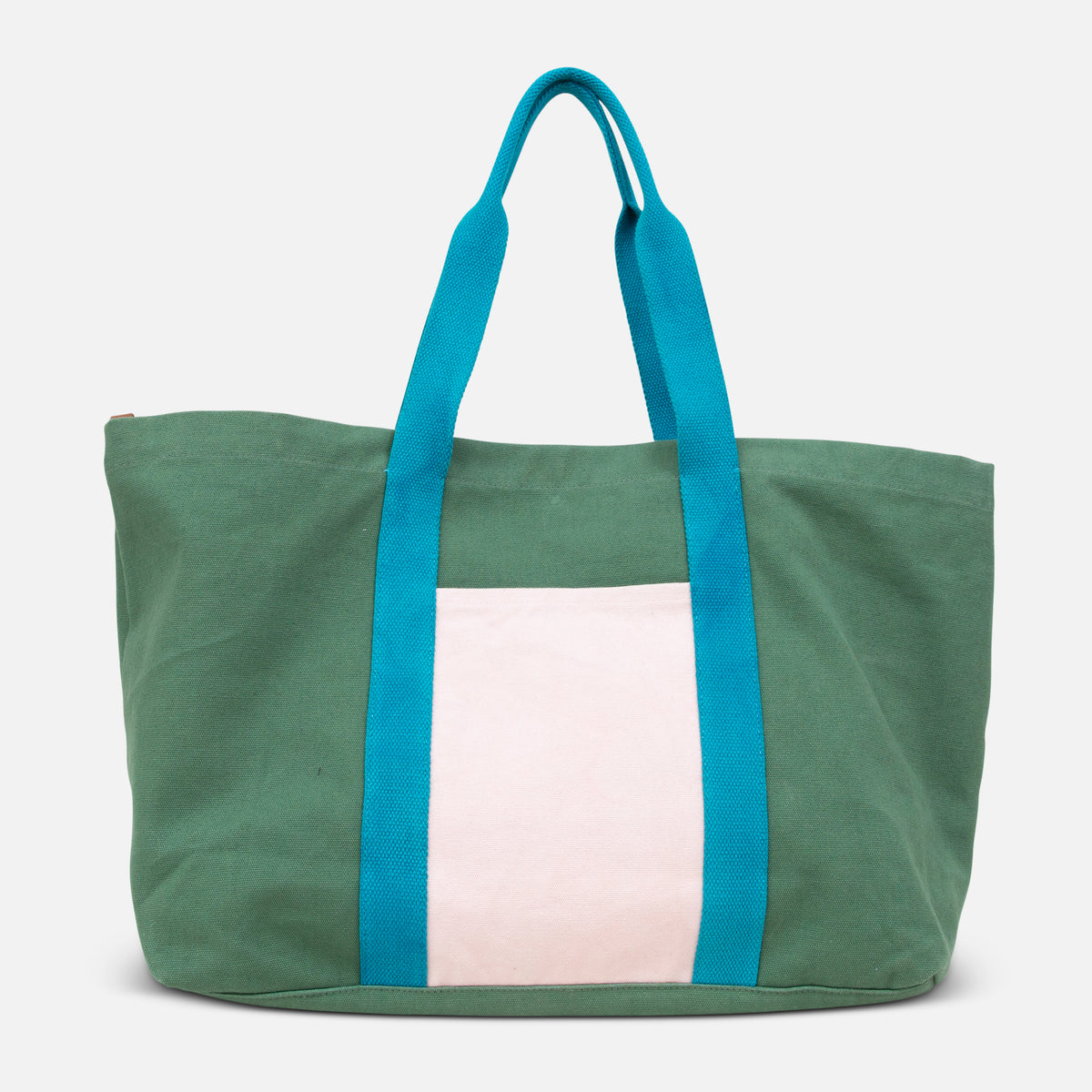Canvas Colorblock Carryall