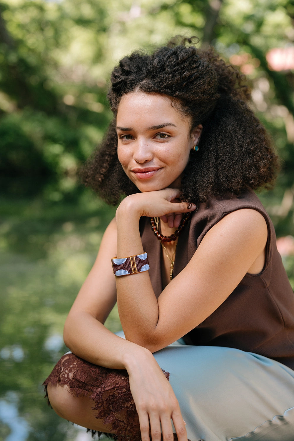 Cocoa Berry Cuff - BRACELETS