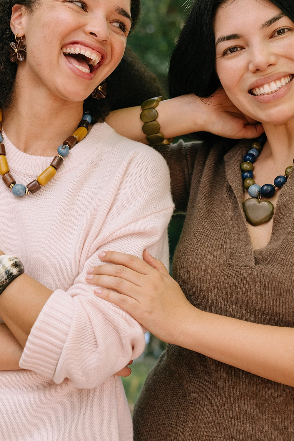 Miel Tagua Necklace - NECKLACES