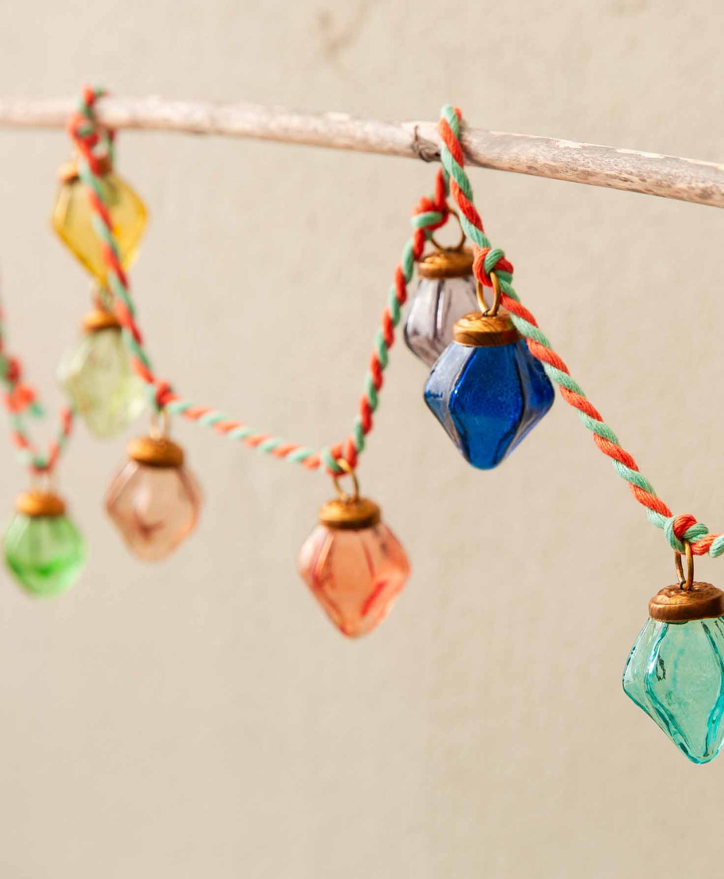 Glass Bulb Garland