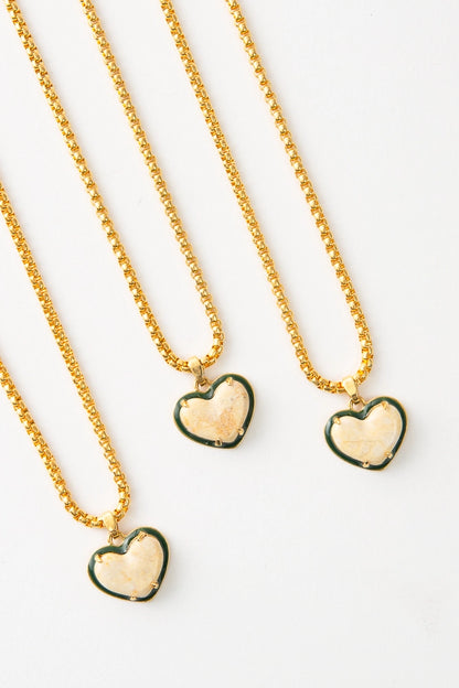 Heart of Marble Necklace