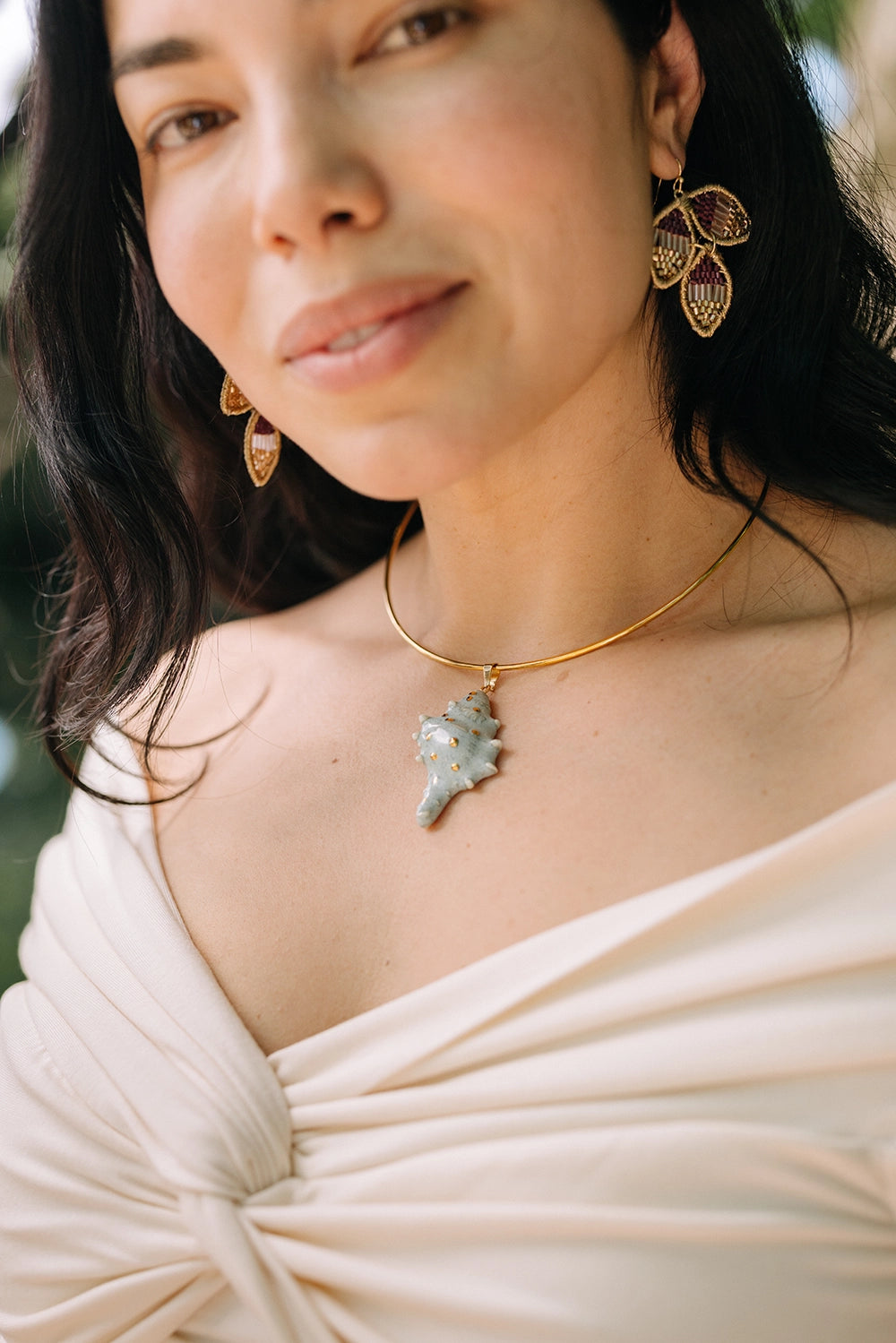 Lotus Bloom Earrings - EARRING