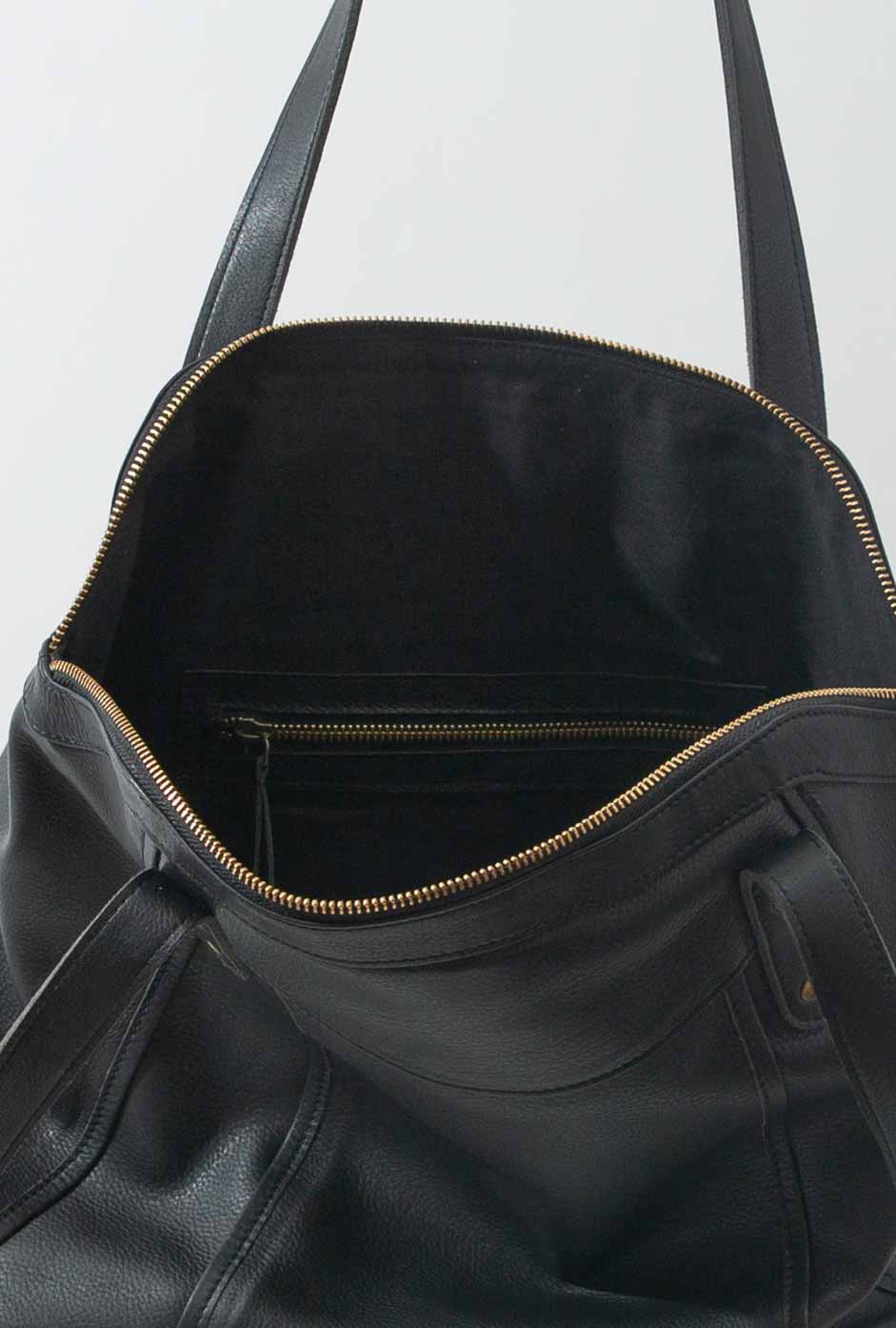 Noonday modern leather online tote