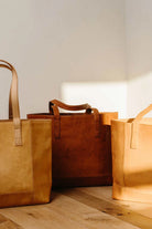 Modern Leather Tote - Bags