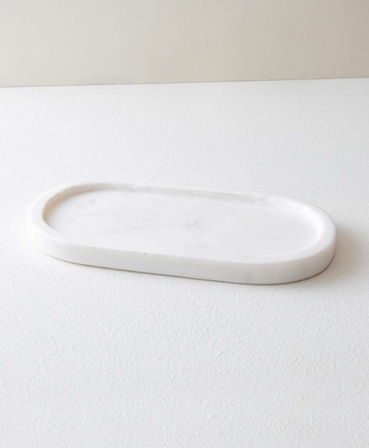 Oblong Marble Tray