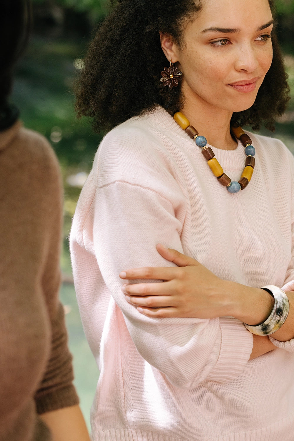 Miel Tagua Necklace - NECKLACES