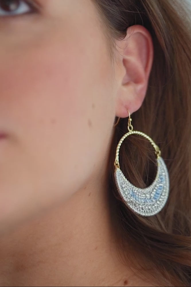 ★MIDNIGHT MOMENT.★ [Exclusive] love holiday earring Moonlight Earrings – Noonday