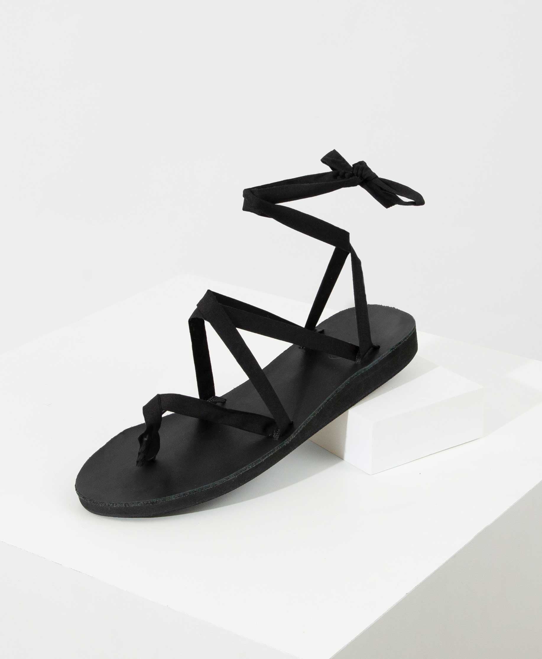 Ribbon Sandal Base Black