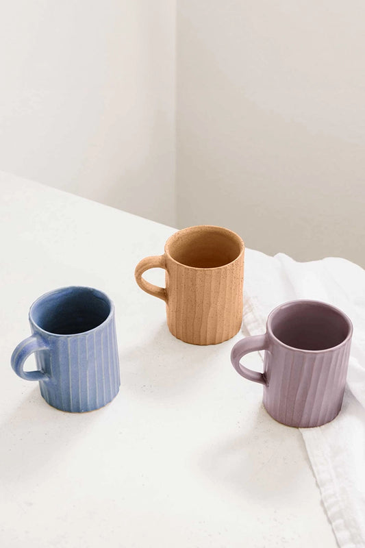 Textured Ceramic Mug