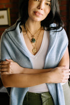 Timeless Stripe Locket - NECKLACES