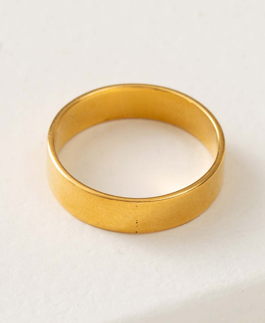 Wide Flat Band - Size 7